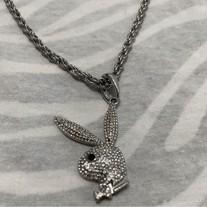 Playboy bling necklace